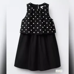 Vestido Negro y blanco ZARA 