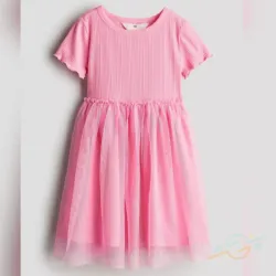 Vestido rosa H&M #0002