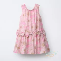 Vestido rosa ZARA #0001