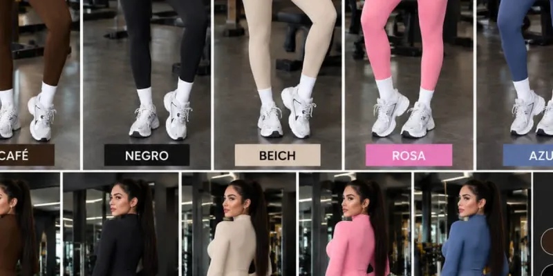 Conjunto de licra y enguatada