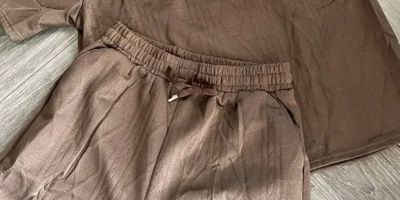 Juegos d hombre d tela gorda d algodón.