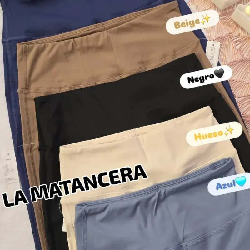 Licra campana elastizada d mujer color entero