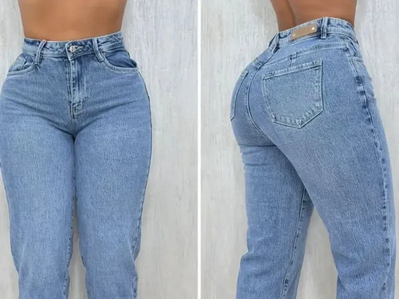 Pantalón mezclilla d mujer.