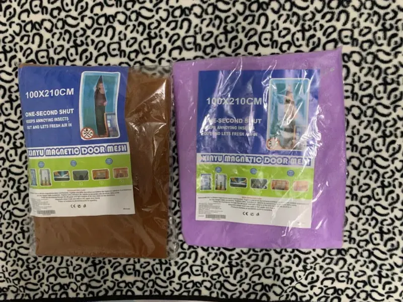 Cortina antimosquito d puertas.