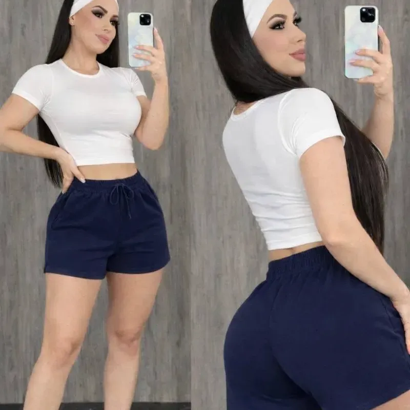 Short d mujer de felpa