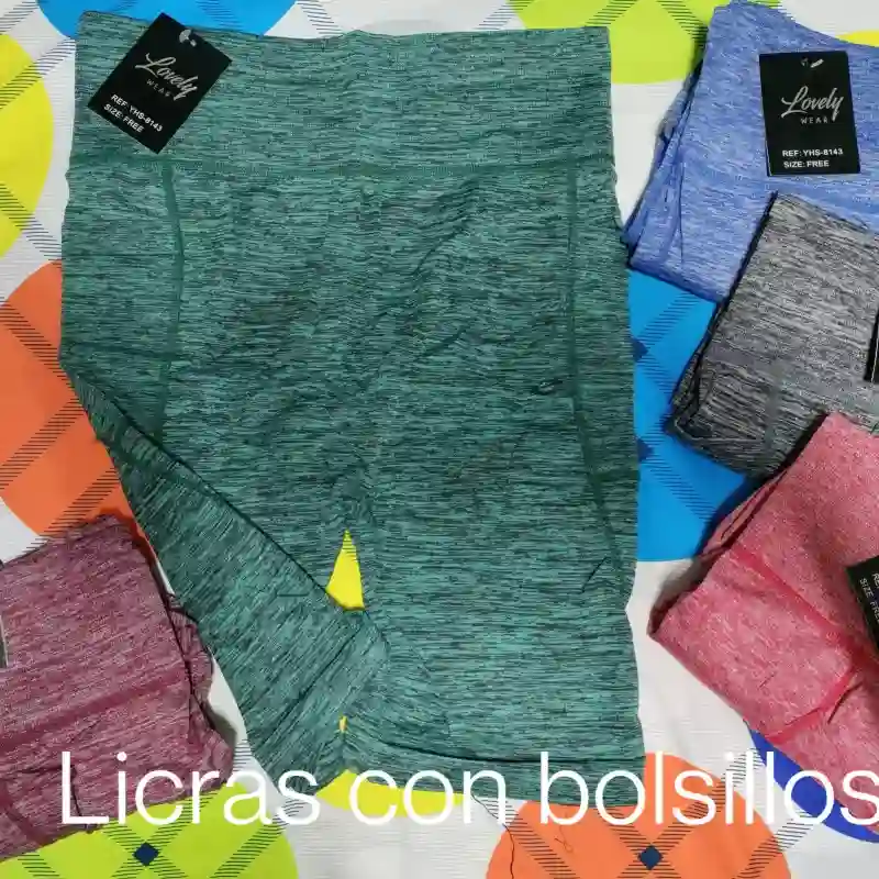 Licras con bolsillo 