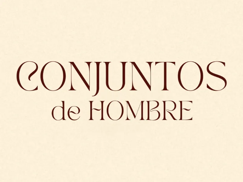 Conjuntos de Hombre