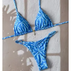 Bikini Azul y Celeste