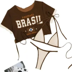 Bikini Marrón Brasil