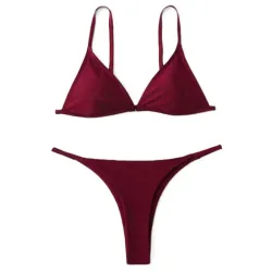 BIkini Rojo Vino