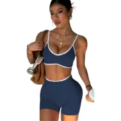 Conjunto Deportivo de 2 Piezas Azul