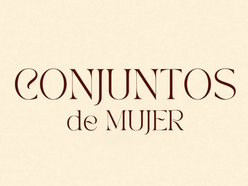 Conjuntos de Mujer