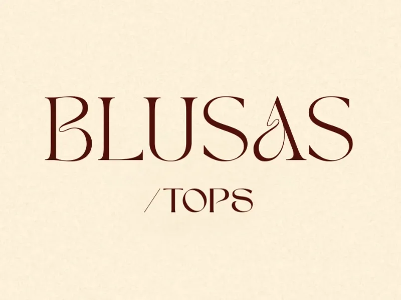 Blusas/Tops