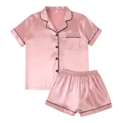 Pijama Camisero Rosa