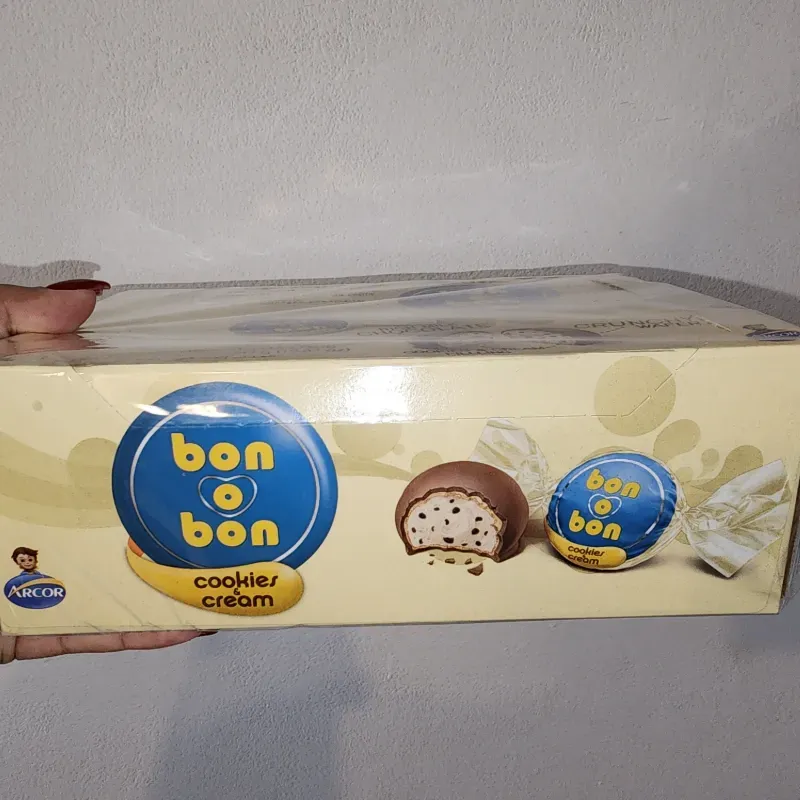 Caja bombom de chocolate blanco 