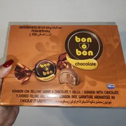 Caja de bombom de chocolate