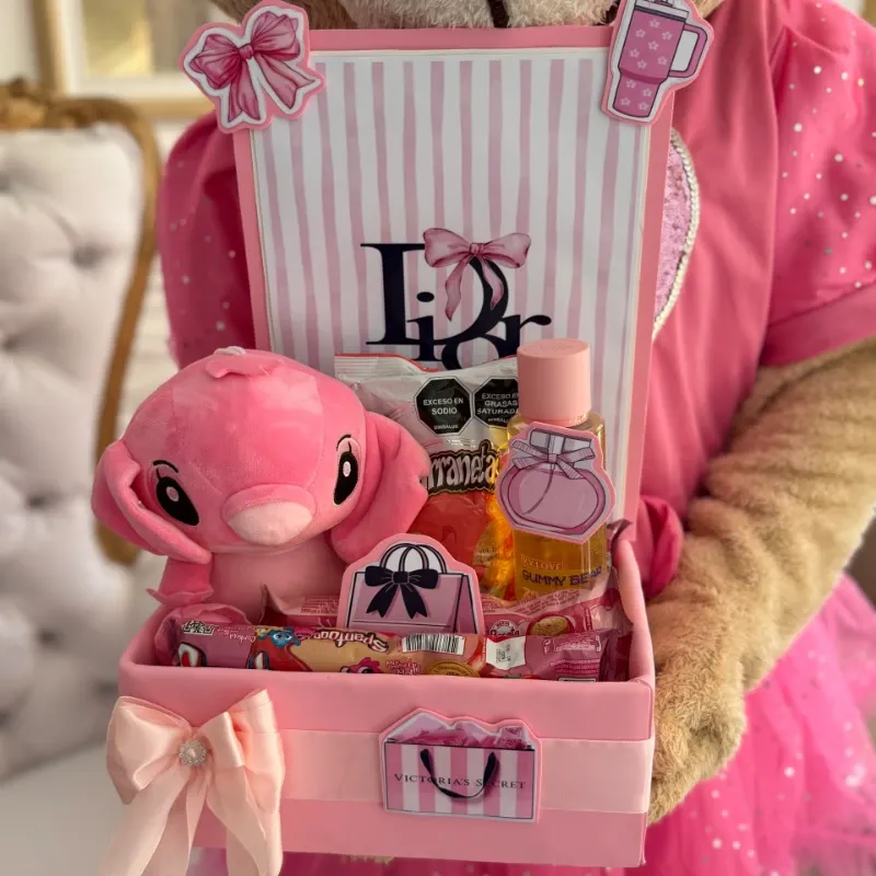Caja de regalo con Angela