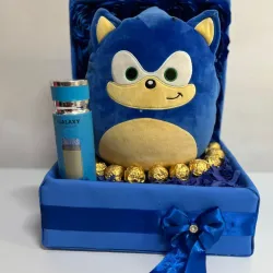 Caja de regalo con Sonic
