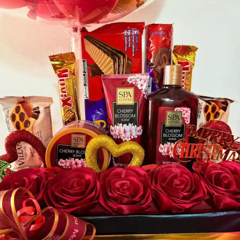 Caja de regalo premium navideña #1