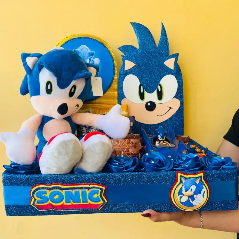 Caja de regalo Sonic