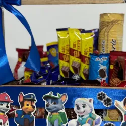 Cajas de madera personalizada con confituras