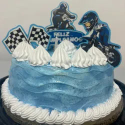 Cake con la temática de Motocros 
