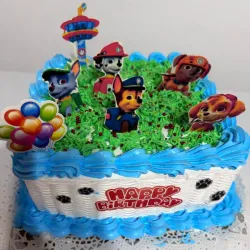 Cake con la temática de Paw Patrol