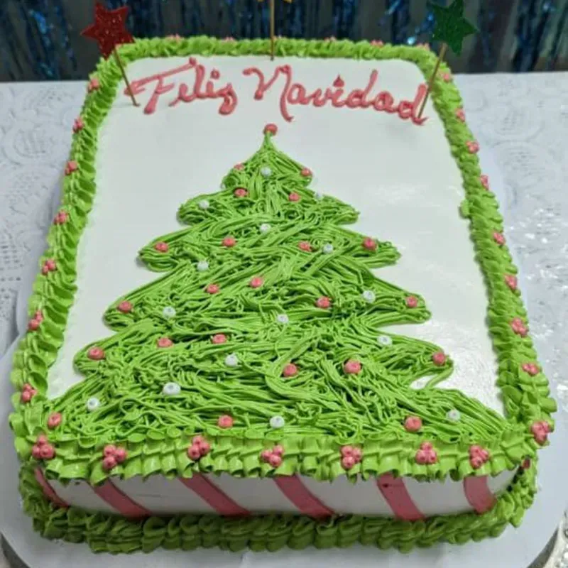 Cake navideño 