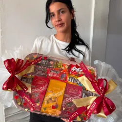 Caramelo gigante rojo