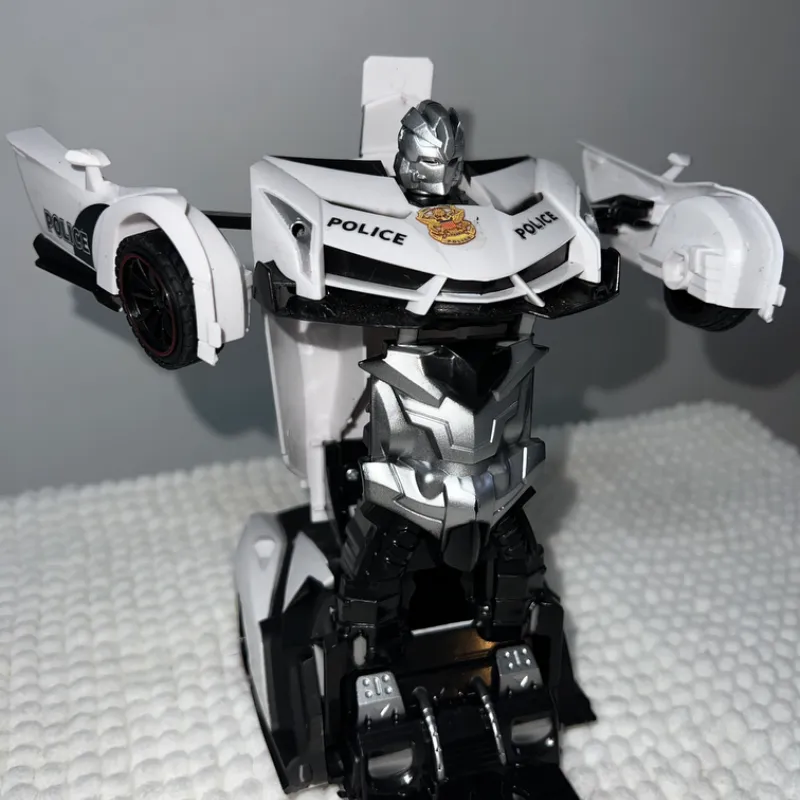 Carro policía transformer 🚓