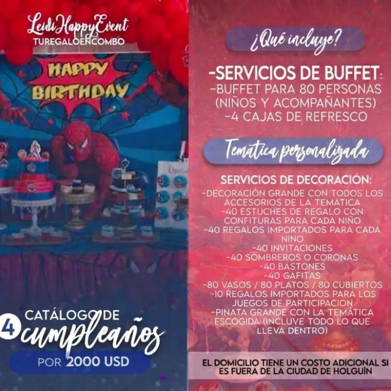 Combo de cumpleaños #4