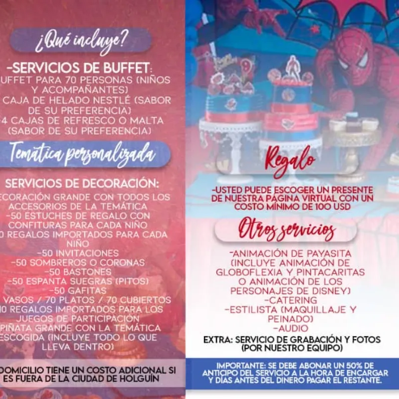 Combo de cumpleaños #4