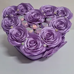 💜 con bombones en morado