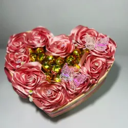 💓con bombones en rosado