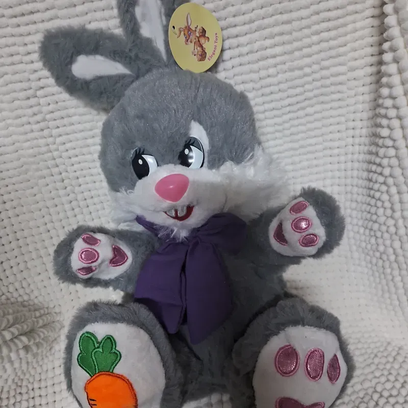 Conejito gris