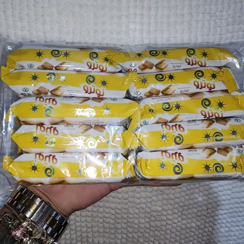 Galleta rellena de chocolate 