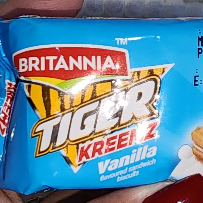 Galleta tiguer de vainilla 