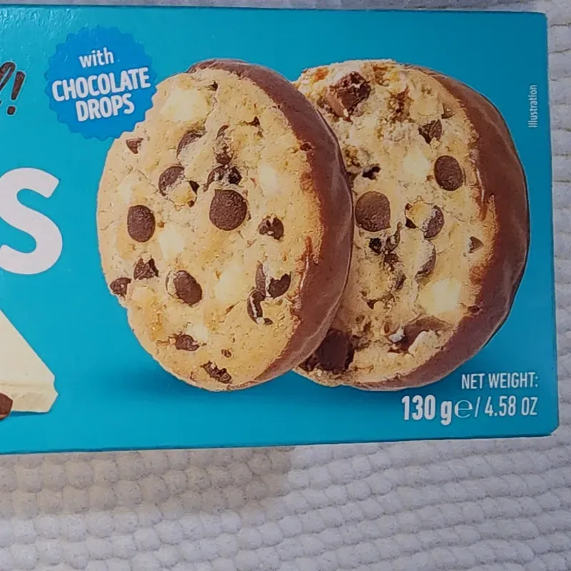 Galletas cookies de chocolate blanco 