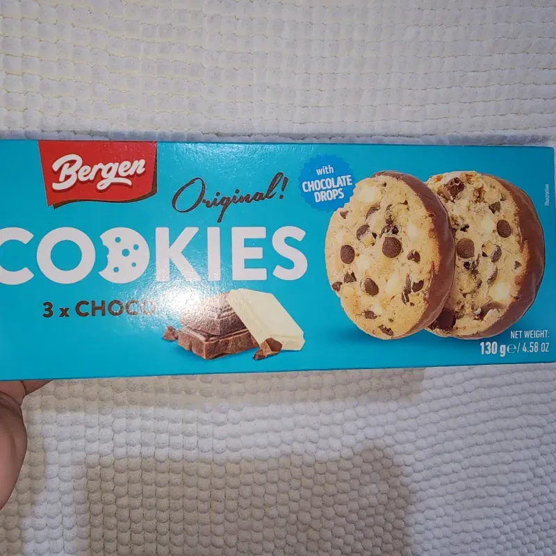 Galletas cookies de chocolate blanco 