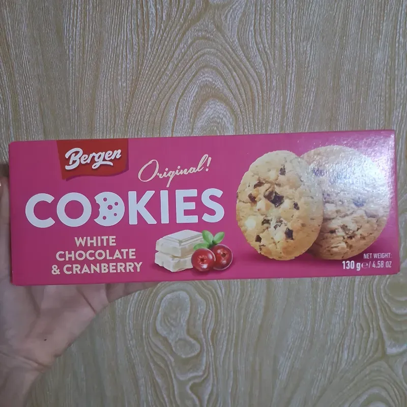 Galletas de chocolate y arándano 