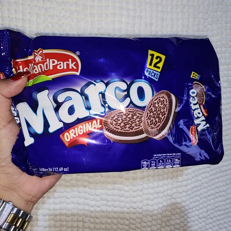 Galletas marco sabor vainilla 