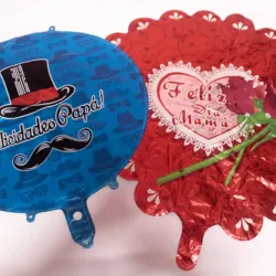 Globos para mamá y papá