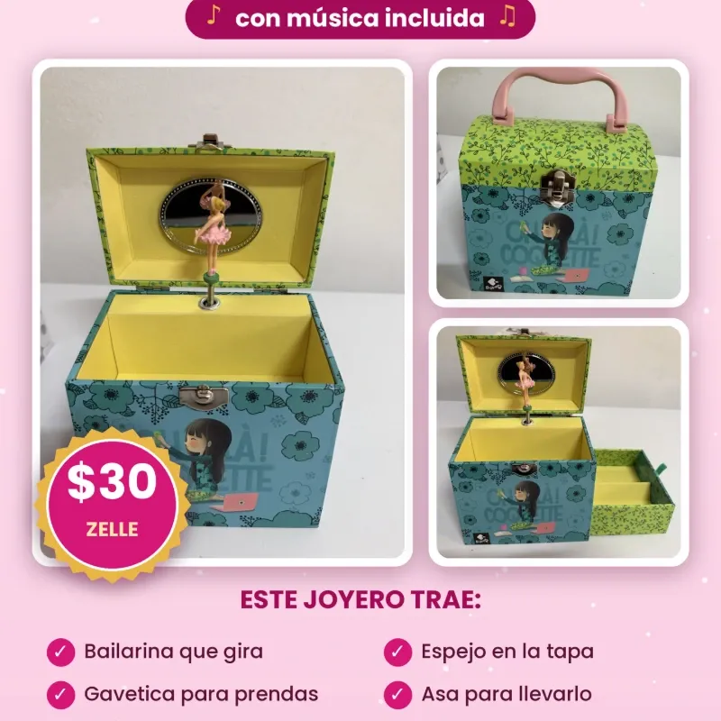 Joyero para niñas