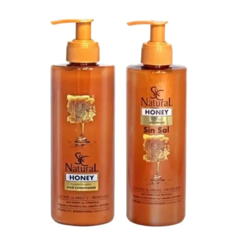 Juego de shampoo y acondicionador de Miel