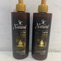 Juego de shampoo y acondicionador Oro Líquido 