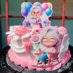 Cake capuchino para abuela