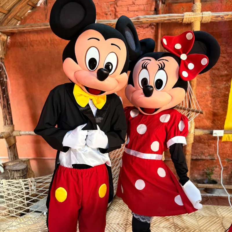 Mini y Mickey Mouse