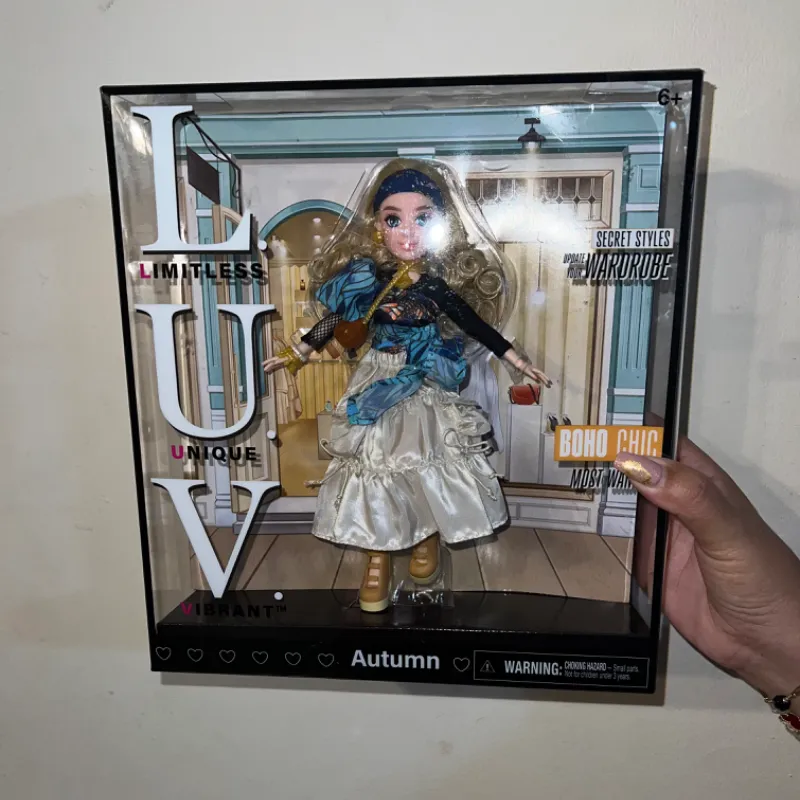 Muñeca de colección rubia 