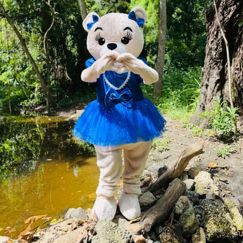 Osita amor azul rey