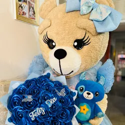 Osita amor en azul clara